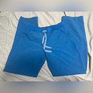 Figs Capri Blue Livingston Basic Scrub Pants